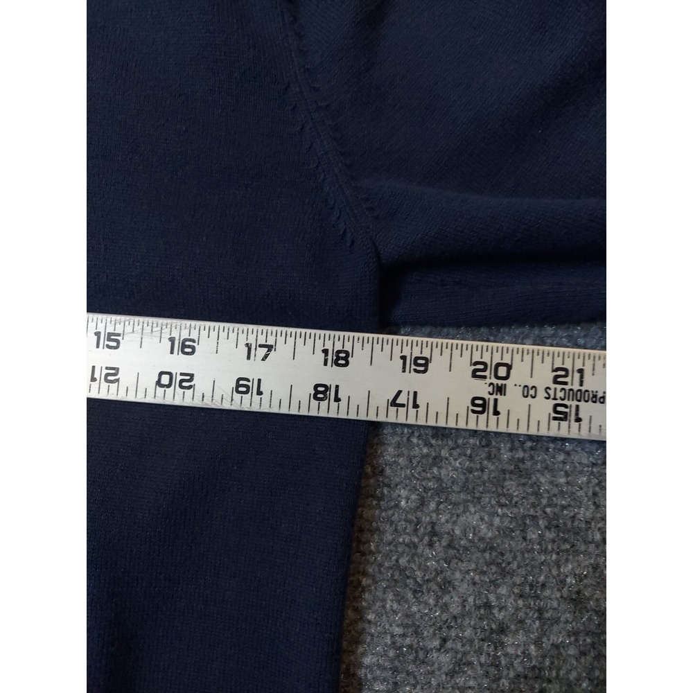 Polo Ralph Lauren RLX Sweater‎ Mens Small Blue USA 2016 1/4 Zip Pullover Henley - Picture 9 of 11